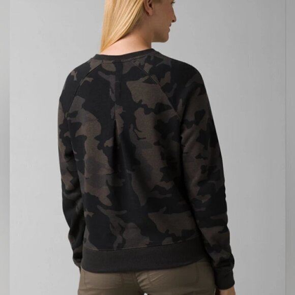 Prana | Cozy Up Sweatshirt in Nautical Camo - Picture 3 of 10